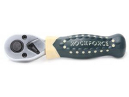 Трещотка реверсивная короткая с резиновой ручкой 3/8" 72зуб. Rock Force RF-802319