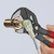 Клещи переставные-гаечный ключ 68мм (2 1/2") 300мм Cr-V серые обливные рукоятки Knipex (8601300)