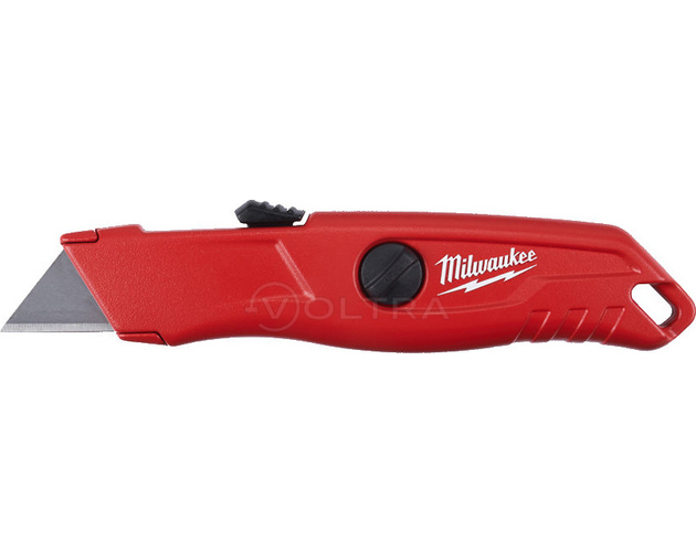 Нож выдвижной самовозвращающийся безопасный Milwaukee Heavy Duty (4932471360)