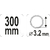 Гибкий шланг для шприца 300мм Yato YT-0709