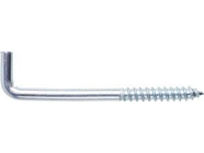 Крючок 5.0х80 мм Г-образный, цинк (4 шт в зип-локе) Starfix (SMZ1-31076-4)