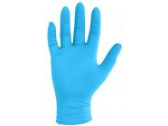 Перчатки нитриловые р-р L синие 100шт Wally Plastic