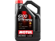 Масло моторное cинтетическое 5л Motul 6100 Syn-nergy 5W-30 (107972)