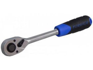 Трещотка реверсивная с резиновой ручкой 1/2" 45зуб. Forsage F-80243