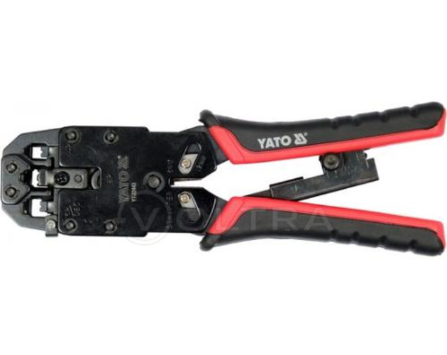 Пресс-клещи для обжима и зачистки кабеля (RJ45, RJ10, RJ11) Yato YT-22443