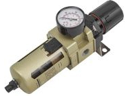 Фильтр-регулятор с индикатором давления для пневмосистем 3/4'' с автоматическим сливом Forsage F-AW4000-06D