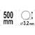 Гибкий шланг для шприца 500мм Yato YT-0710