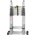 Лестница-стремянка телескопическая алюминиевая бытовая 4+4м (10+10 ступ.) Forsage F-UP400-M