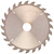 Пильный диск по дереву ф200х32мм 24 зуба + кольцо 32/30мм Барс (73374)