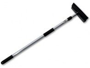 Щётка с губкой и резиной для мойки окон 25см с телескопической ручкой 70-120см Bradas ESQ2111A