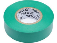 Изолента ПВХ 19мм х 20м х 0.13мм (зеленая) Yato YT-81652