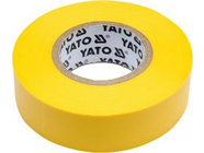 Изолента ПВХ 19мм х 20м х 0.13мм (желтая) Yato YT-81654