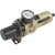 Фильтр-регулятор с индикатором давления для пневмосистем 1/4" с автоматическим сливом Forsage F-AW3000-02D