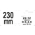 Пресс-клещи 230мм (22-12 AWG 0,5-4,0мм) Yato YT-2299