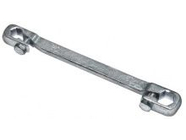 Ключ для тормозных трубок с зажимом 7х11мм Partner PA-7510711C