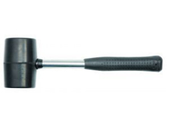 Молоток резиновый 1.1кг с металлической ручкой Vorel 33927