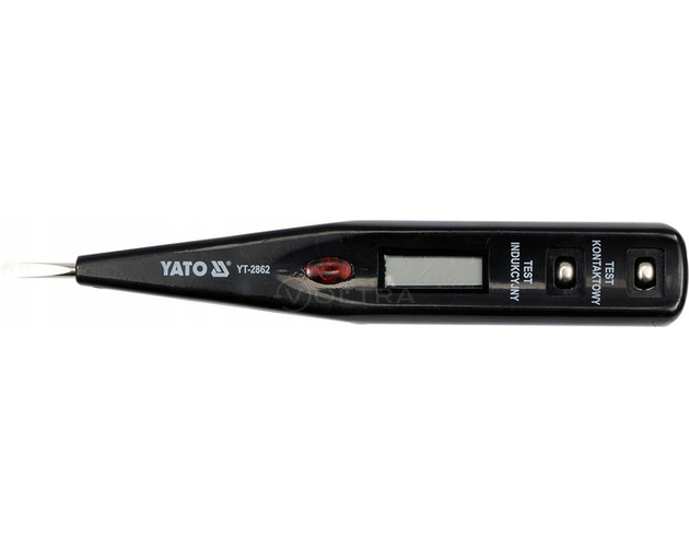 Пробник-отвертка индикаторная LCD Yato YT-2862