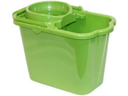 Ведро пластмассовое 9,5л с отжимом (зеленый) Idea (М2421)
