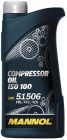 Масло компрессорное минеральное 1л MANNOL 2902 Compressor Oil ISO 100 (4036021140001)