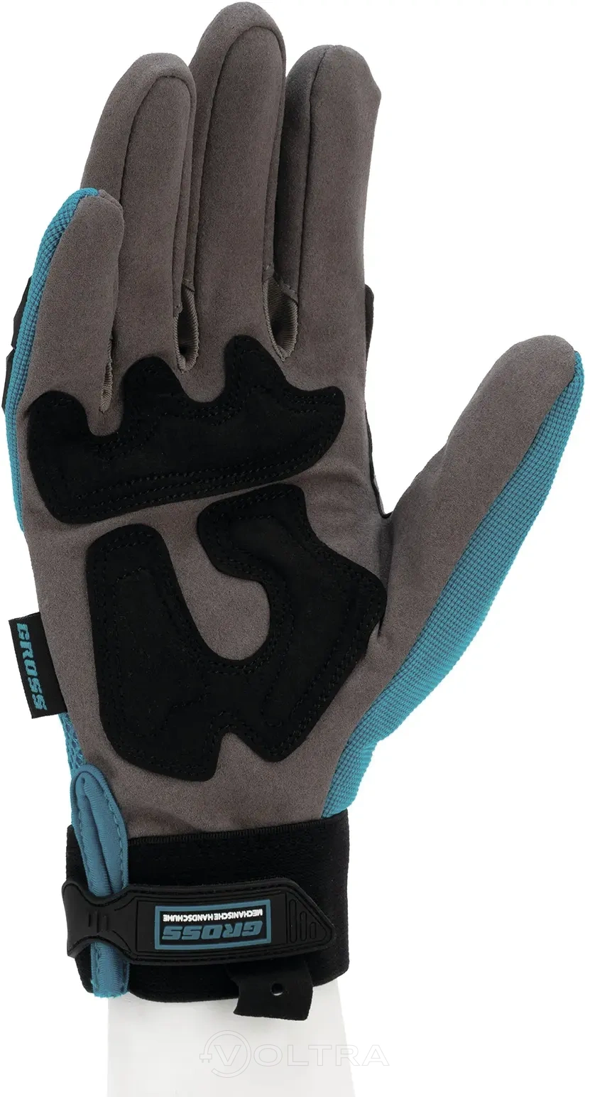 Перчатки универсальные комбинированные с защитными накладками STYLISH размер M (8) Gross (90318)