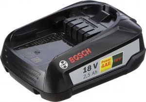 Аккумуляторный блок Bosch  PBA (18 В; 2,5 А*ч) W-B (1600A005B0)