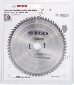 Диск пильный 210х30 мм 64 зуб. универсальный Multimaterial Alu Eco Bosch (2608644391)
