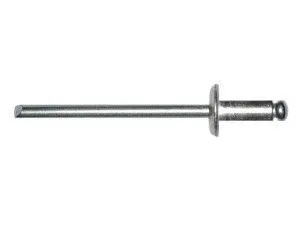 Заклепка вытяжная 3.2х8 мм сталь/сталь, цинк (25 шт в зип-локе) STARFIX (SMZ1-14586-25)