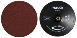 Насадка резиновая шлифовальная 230мм М14 с липучкой + адаптер Yato YT-47770