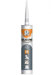 Герметик силиконовый P PLUS "Silicone Sanitary" (прозр.) 260мл (01-4-1-072)