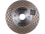 Алмазный диск Master Ceramic 125x25x22.23мм Hilberg HM522