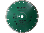 Диск алмазный отрезной 300x25.4 Hilberg Granite Laser HMG300