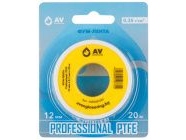 Фум-лента Professional PTFE 12ммх0.1ммх20м AV Engineering (AVE600-001)