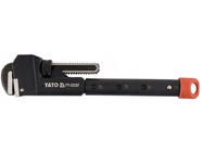 Ключ разводной трубный с телескопической ручкой 400-550мм CrMo Yato YT-22257