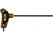 Ключ c T-образной ручкой с шариком HEX 5.0мм Vorel 56624