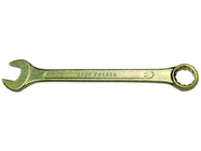 Ключ комбинированный 22мм желтый цинк Сибртех (14984)