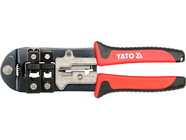 Клещи для резки, зачистки и обжима телефонного кабеля Yato YT-22422
