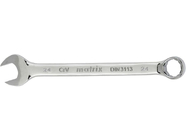 Ключ комбинированный 24мм CrV полированный хром Matrix (15169)