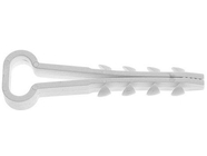 Дюбель-хомут для прямоугольного кабеля 8х5мм белый 100шт Starfix (SM-80563-100)