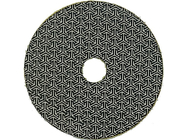 Алмазный гибкий шлифовальный гальванический круг 100мм №400 "Черепашка" Hilberg 560400