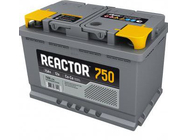 Автомобильная аккумуляторная батарея REACTOR 6СТ-75 Euro 12V/75Ah
