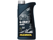 Масло моторное минеральное 1л MANNOL 7203 4-Takt Agro SAE 30 (4036021102054)