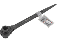 Ключ трещоточный ступичный усиленный 13-15мм Forsage F-8221315