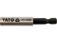 Держатель магнитный 60мм для бит 1/4" Yato YT-0465