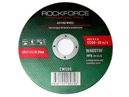 Круг отрезной по металлу 125x1.2x22.2мм RockForce RF-CW505
