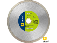Алмазный диск по керамике 200x10x2.4x30/25.4/22.23мм Graff Master (1020010)