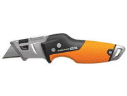 Нож строительный складной со сменным лезвием CarbonMax Fiskars (1027224)