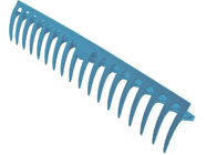 Грабли пластиковые 565мм 18 прямых зубьев усиленные Palisad Luxe (61733)