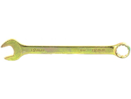 Ключ комбинированный 19мм желтый цинк Сибртех (14983)