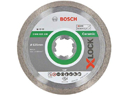 Алмазный круг 125х22.2мм по керамике сплошной X-LOCK Standard for Ceramic Bosch (2608615138)