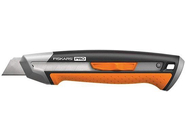 Нож с сменным лезвием 18мм CarbonMax Fiskars (1027227)